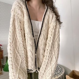 Handmade Folklore Inspired Cardigan